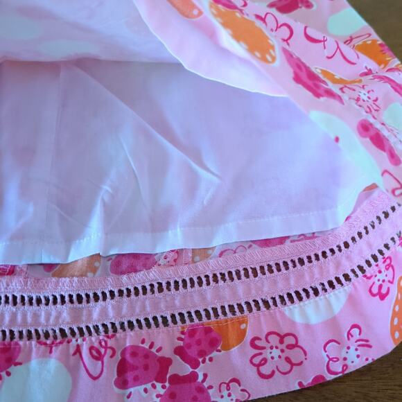 Lilly Pulitzer Ladybug  pink Sundress Dress size 12 NEW no tags - Picture 4 of 11